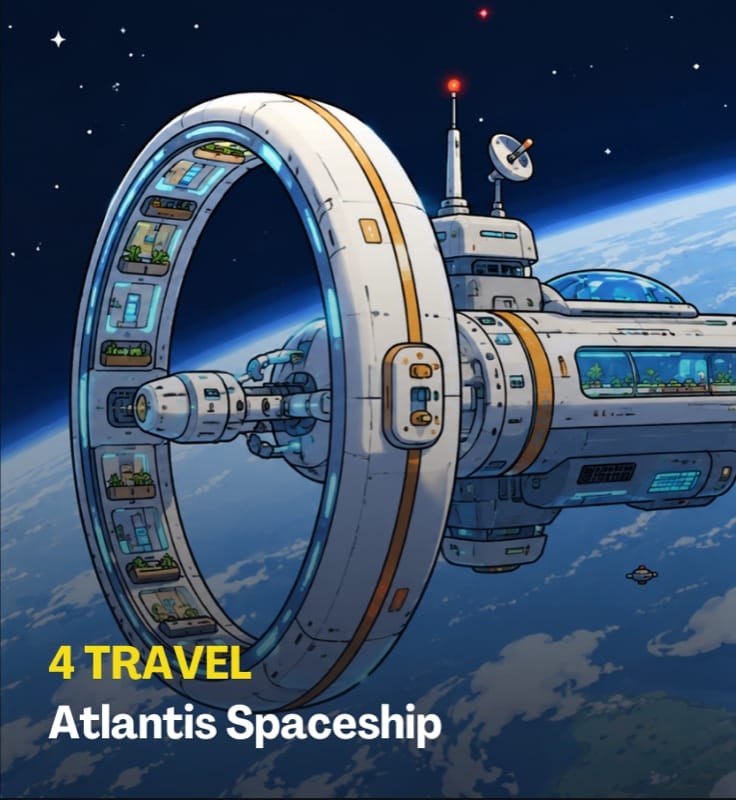 4. Atlantis Spaceship