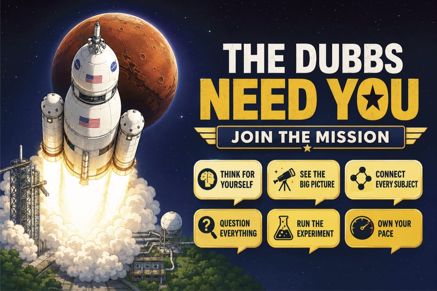 The Dubbs need you — join the mission